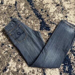 Seven7 Blue Jeans Regular Bootcut Size 31 Women